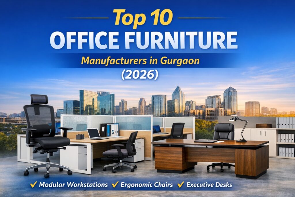 Top 10 Office Furniture Manufacturers in Gurgaon (2026)