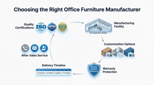 How to Choose the Right Office Furniture Manufacturer? Complete Guide