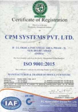 CPM Systems Certificate